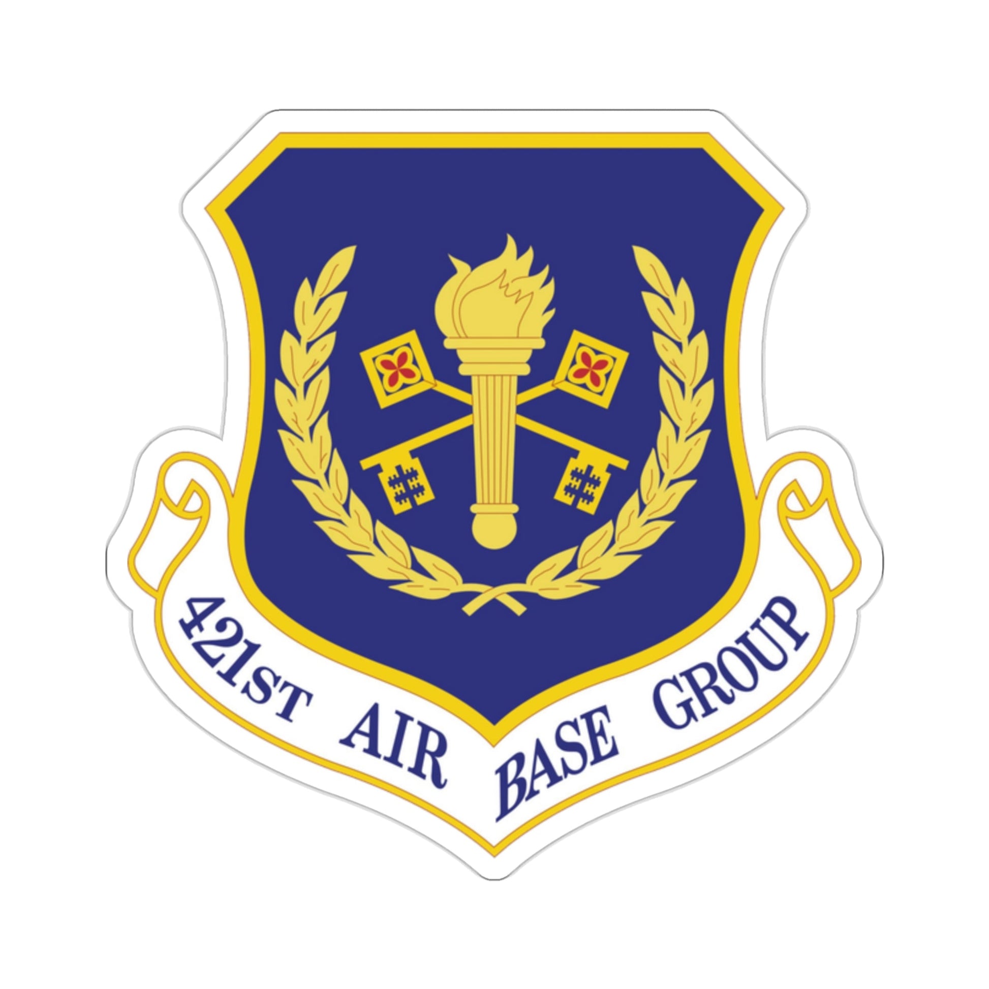 421st Air Base Group (U.S. Air Force) STICKER Vinyl Die-Cut Decal-2 Inch-The Sticker Space