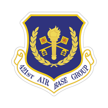 421st Air Base Group (U.S. Air Force) STICKER Vinyl Die-Cut Decal-4 Inch-The Sticker Space