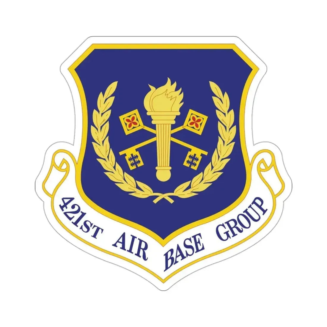 421st Air Base Group (U.S. Air Force) STICKER Vinyl Die-Cut Decal 3 Inch - The Sticker Space