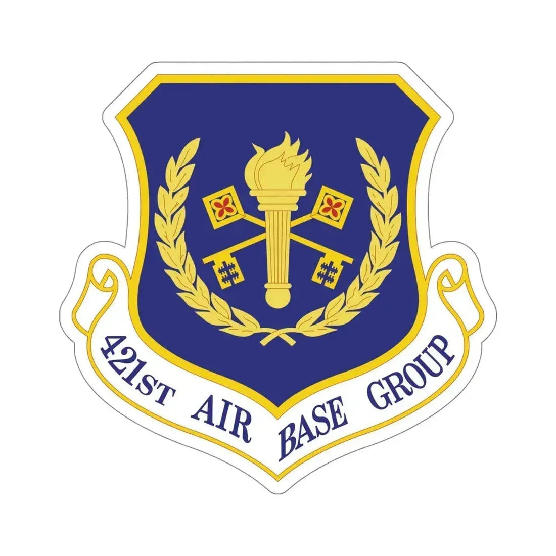 421st Air Base Group (U.S. Air Force) STICKER Vinyl Die-Cut Decal 5 Inch - The Sticker Space