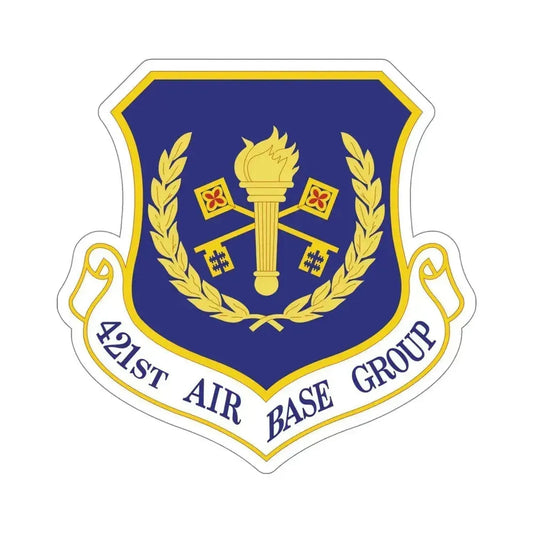 421st Air Base Group (U.S. Air Force) STICKER Vinyl Die-Cut Decal 6 Inch - The Sticker Space
