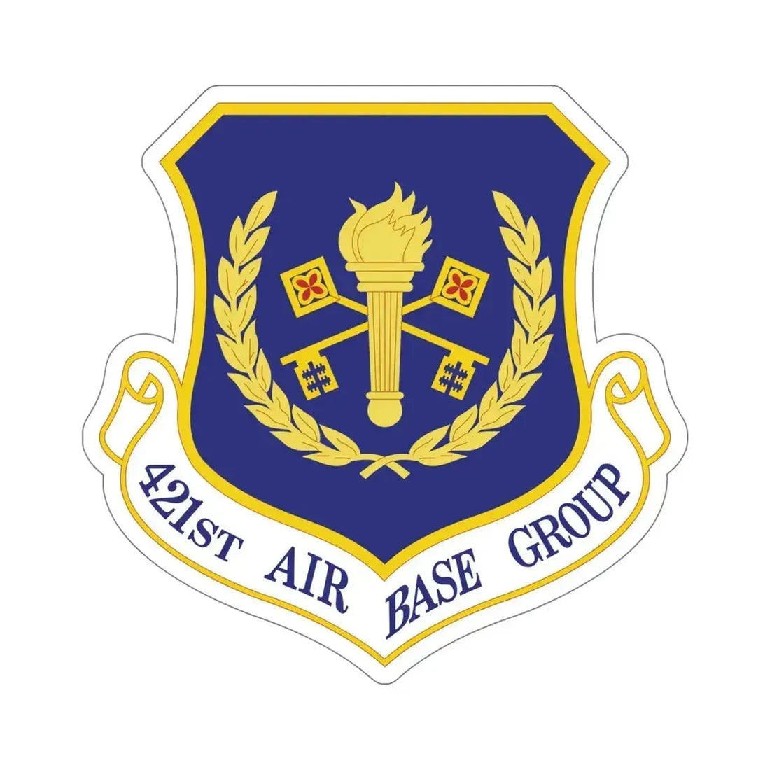 421st Air Base Group (U.S. Air Force) STICKER Vinyl Die-Cut Decal 6 Inch - The Sticker Space