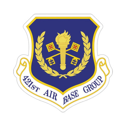 421st Air Base Group (U.S. Air Force) STICKER Vinyl Die-Cut Decal - The Sticker Space