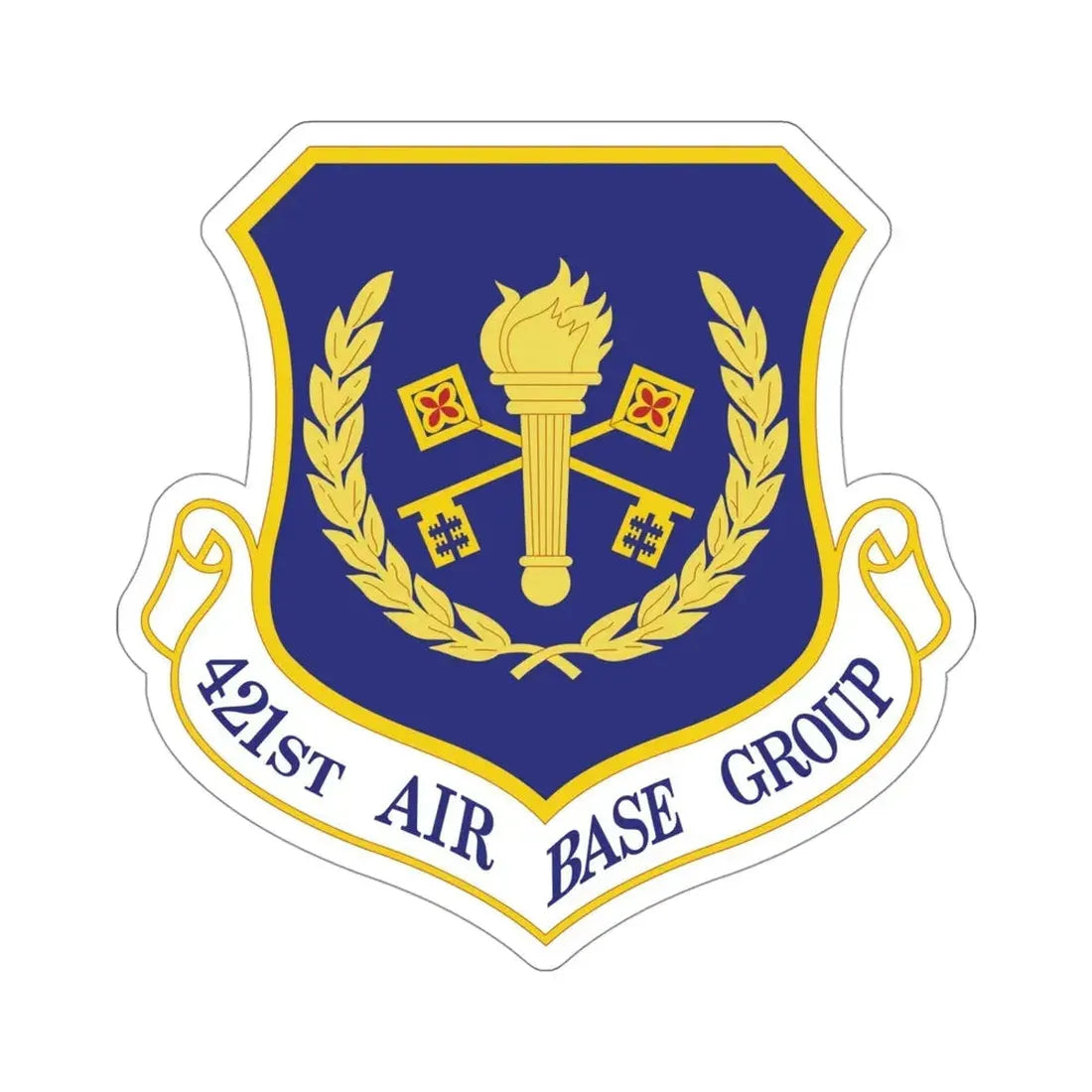 421st Air Base Group (U.S. Air Force) STICKER Vinyl Die-Cut Decal - The Sticker Space