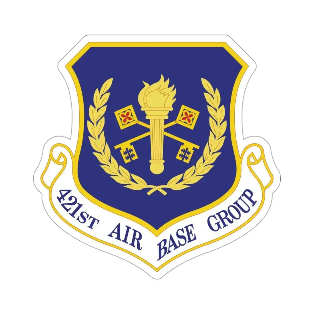 421st Air Base Group (U.S. Air Force) STICKER Vinyl Die-Cut Decal - The Sticker Space