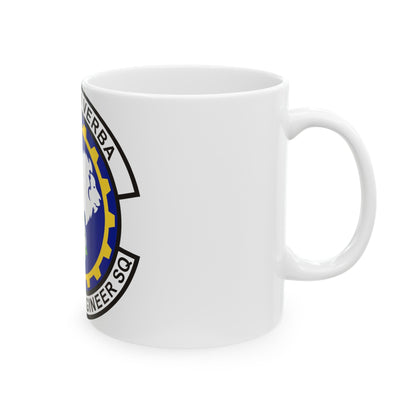 421st Civil Engineer Squadron (U.S. Air Force) White Coffee Mug-The Sticker Space