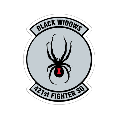 421st Fighter Squadron Black Widows (U.S. Air Force) STICKER Vinyl Die-Cut Decal-3 Inch-The Sticker Space