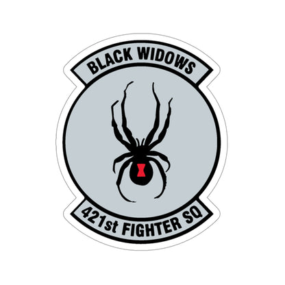 421st Fighter Squadron Black Widows (U.S. Air Force) STICKER Vinyl Die-Cut Decal-4 Inch-The Sticker Space