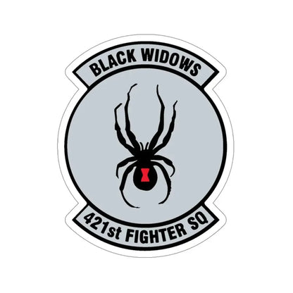421st Fighter Squadron Black Widows (U.S. Air Force) STICKER Vinyl Die-Cut Decal - The Sticker Space