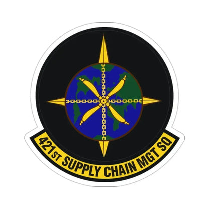 421st Supply Chain Management Squadron (U.S. Air Force) STICKER Vinyl Die-Cut Decal 2 Inch - The Sticker Space