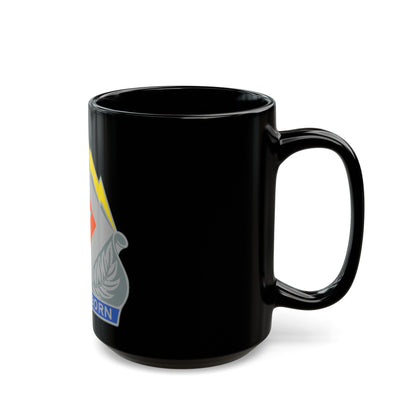 422 Signal Battalion (U.S. Army) Black Coffee Mug-The Sticker Space