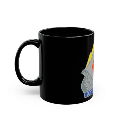 422 Signal Battalion (U.S. Army) Black Coffee Mug-The Sticker Space