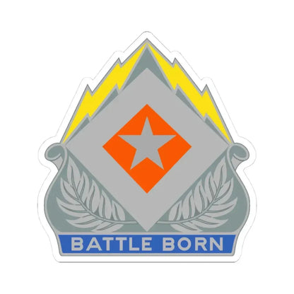 422 Signal Battalion (U.S. Army) STICKER Vinyl Kiss-Cut Decal 3 Inch White - The Sticker Space