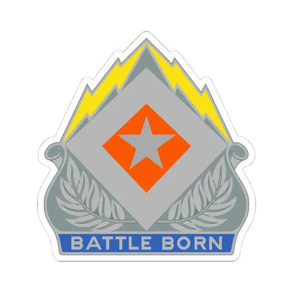 422 Signal Battalion (U.S. Army) STICKER Vinyl Kiss-Cut Decal 4 Inch White - The Sticker Space