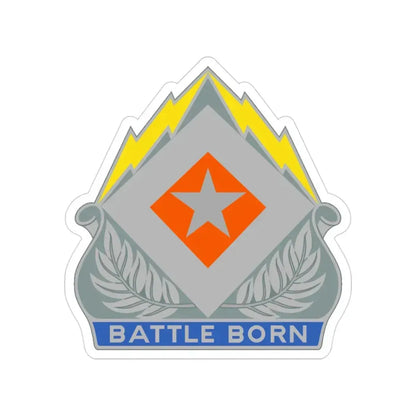 422 Signal Battalion (U.S. Army) Transparent STICKER Die-Cut Vinyl Decal 3 Inch - The Sticker Space