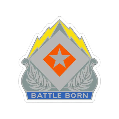 422 Signal Battalion (U.S. Army) Transparent STICKER Die-Cut Vinyl Decal 4 Inch - The Sticker Space