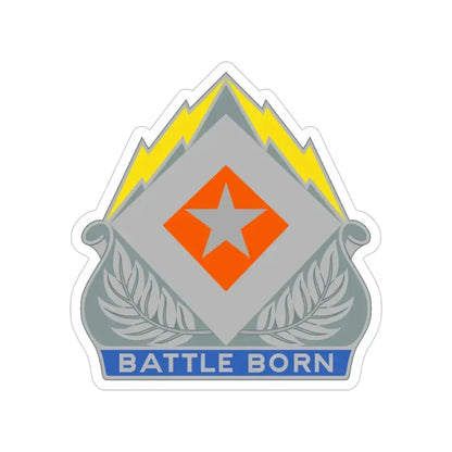 422 Signal Battalion (U.S. Army) Transparent STICKER Die-Cut Vinyl Decal 5 Inch - The Sticker Space