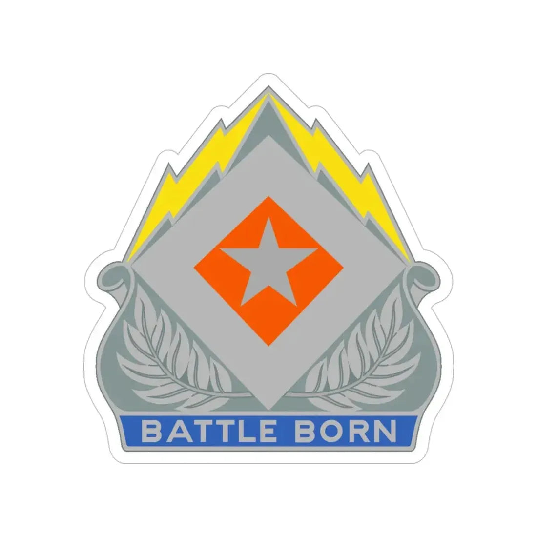 422 Signal Battalion (U.S. Army) Transparent STICKER Die-Cut Vinyl Decal - The Sticker Space