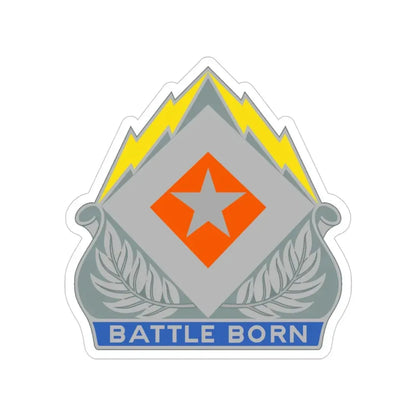 422 Signal Battalion (U.S. Army) Transparent STICKER Die-Cut Vinyl Decal - The Sticker Space