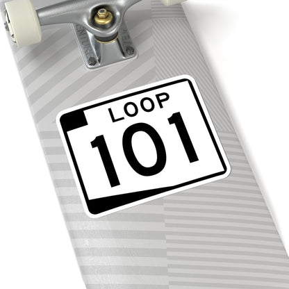 Arizona 101 (Arizona) (Road Sign) STICKER Vinyl Kiss-Cut Decal