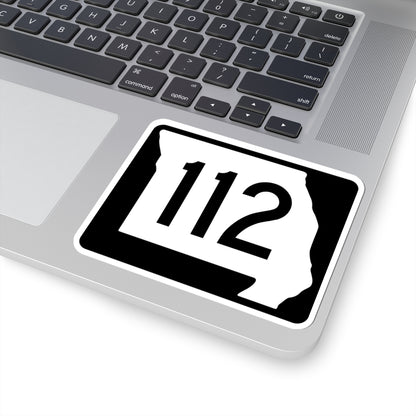 MO-112 (Missouri) (Road Sign) STICKER Vinyl Kiss-Cut Decal