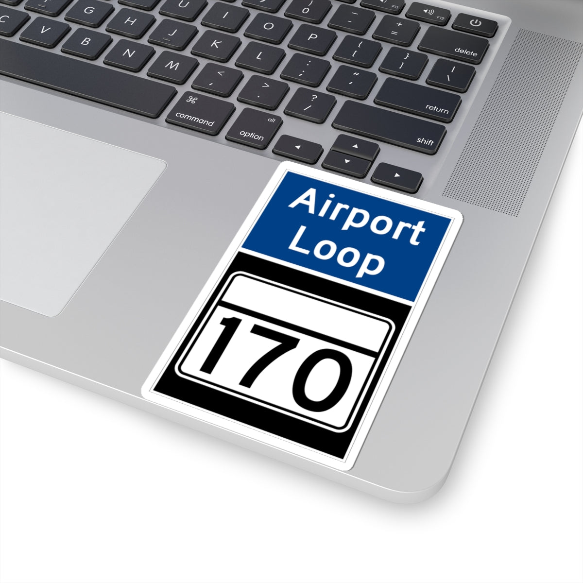 MD Route 170 Airport Loop (Maryland) (Road Sign) STICKER Vinyl Kiss-Cut Decal