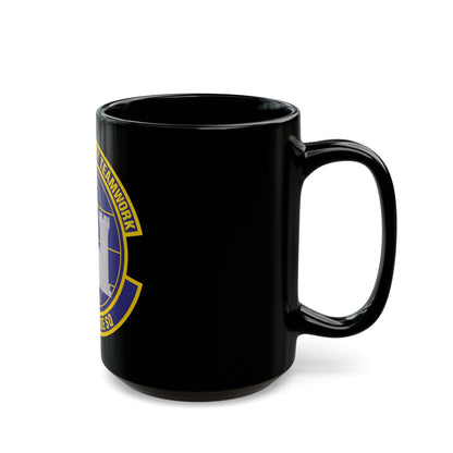 422d Air Base Squadron (U.S. Air Force) Black Coffee Mug-The Sticker Space