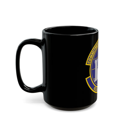 422d Air Base Squadron (U.S. Air Force) Black Coffee Mug-The Sticker Space