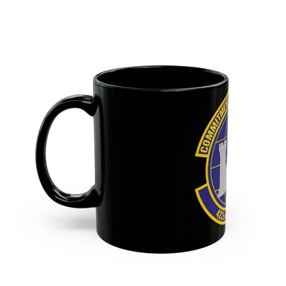 422d Air Base Squadron (U.S. Air Force) Black Coffee Mug-The Sticker Space