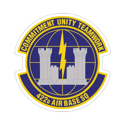 422d Air Base Squadron (U.S. Air Force) STICKER Vinyl Die-Cut Decal 2 Inch - The Sticker Space