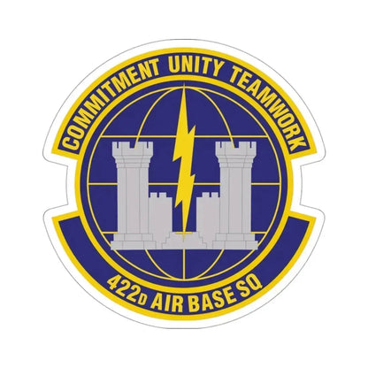 422d Air Base Squadron (U.S. Air Force) STICKER Vinyl Die-Cut Decal 3 Inch - The Sticker Space