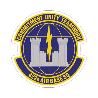 422d Air Base Squadron (U.S. Air Force) STICKER Vinyl Die-Cut Decal - The Sticker Space