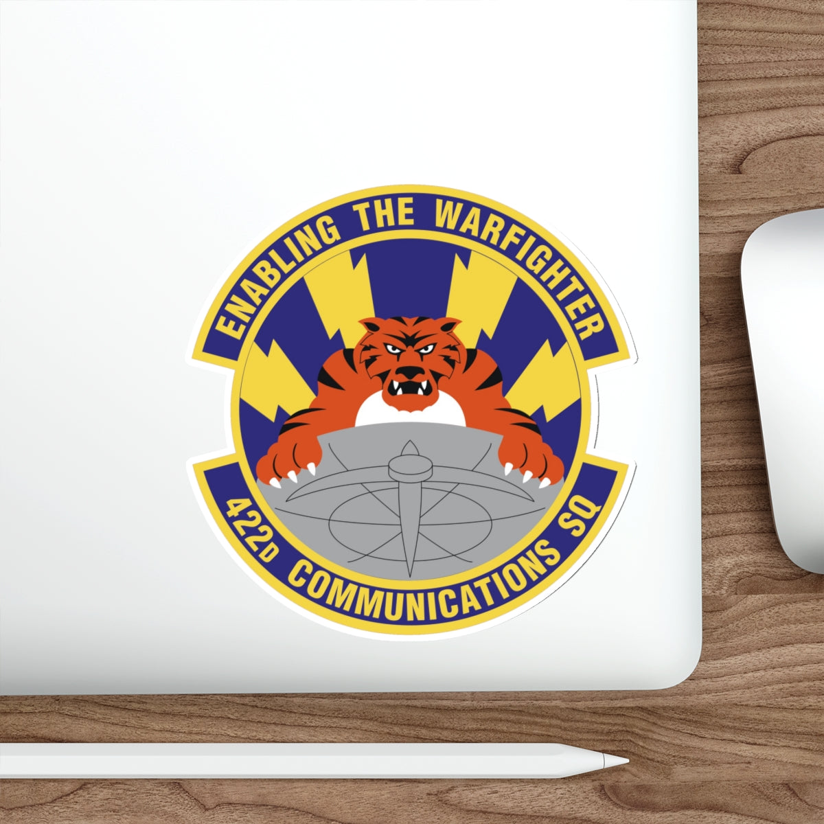 422d Communications Squadron (U.S. Air Force) STICKER Vinyl Die-Cut Decal-The Sticker Space