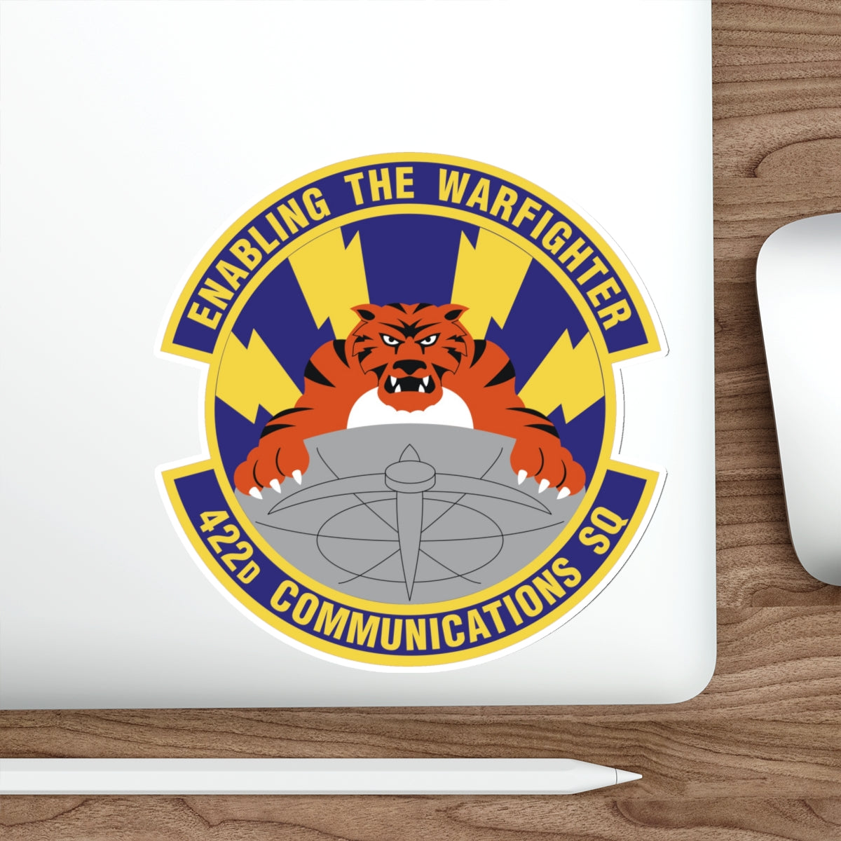 422d Communications Squadron (U.S. Air Force) STICKER Vinyl Die-Cut Decal-The Sticker Space