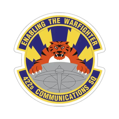 422d Communications Squadron (U.S. Air Force) STICKER Vinyl Die-Cut Decal 2 Inch - The Sticker Space