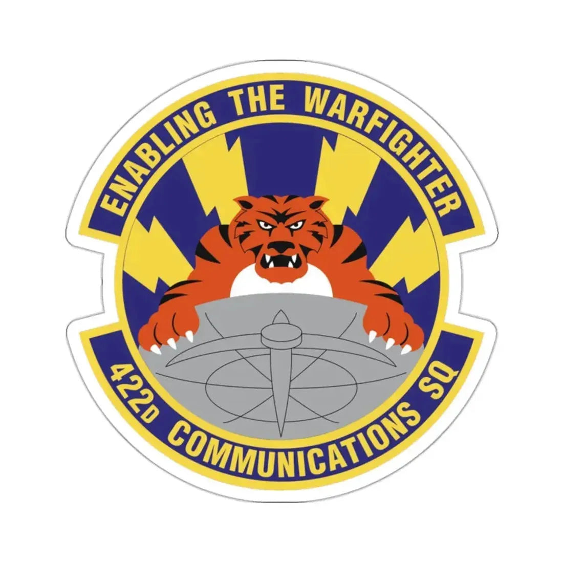422d Communications Squadron (U.S. Air Force) STICKER Vinyl Die-Cut Decal - The Sticker Space