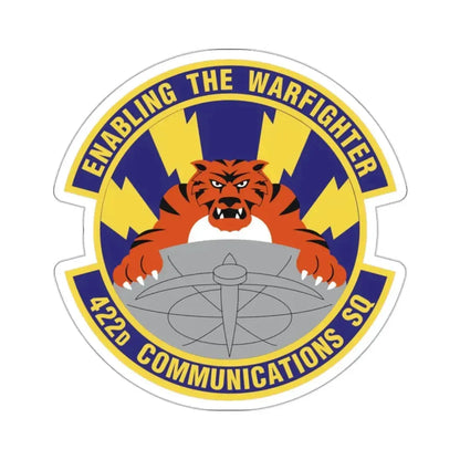 422d Communications Squadron (U.S. Air Force) STICKER Vinyl Die-Cut Decal - The Sticker Space