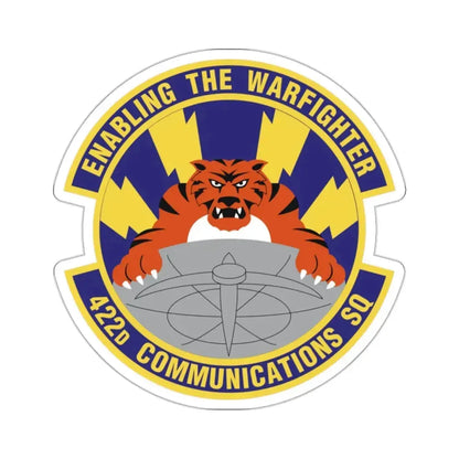 422d Communications Squadron (U.S. Air Force) STICKER Vinyl Kiss-Cut Decal - The Sticker Space