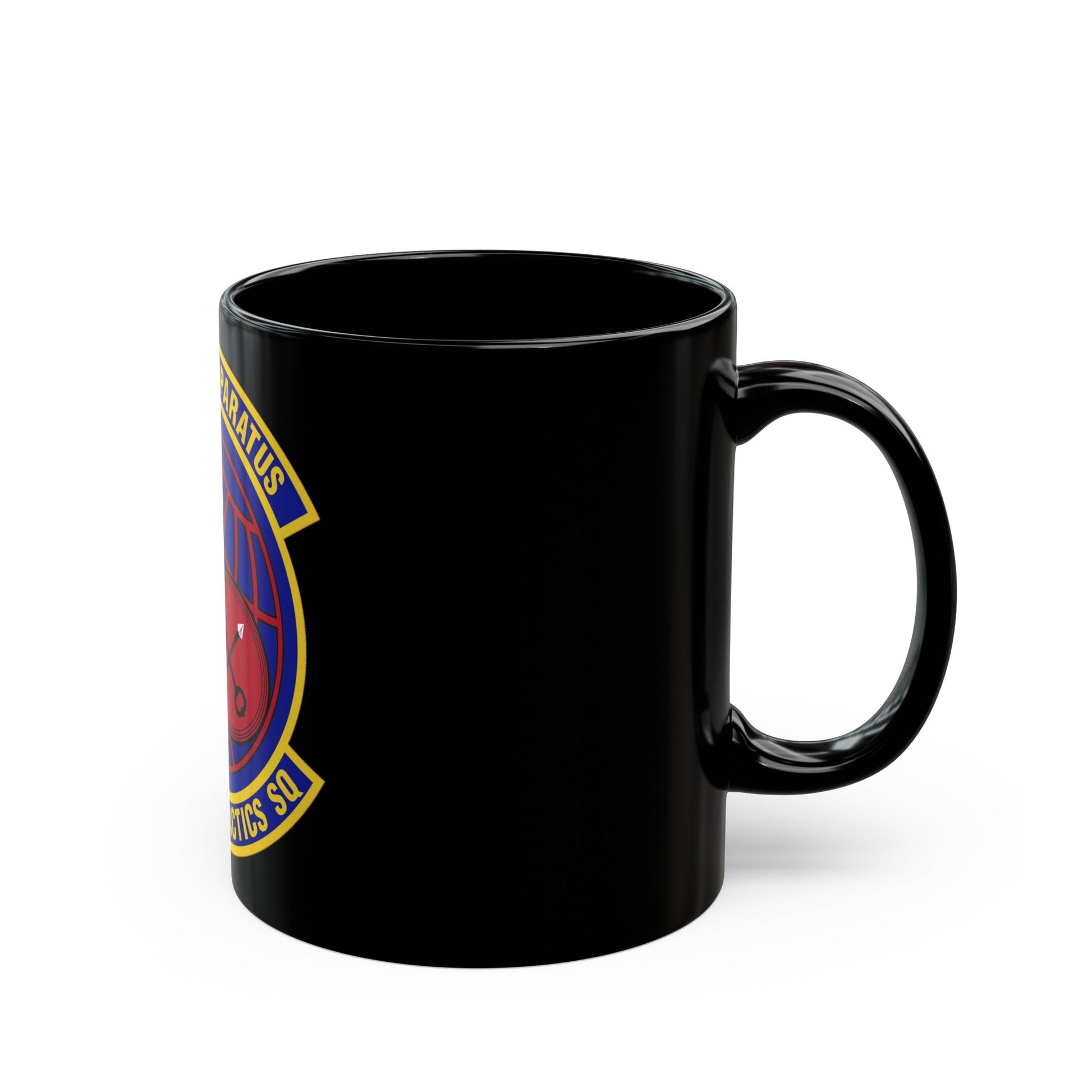 422d Joint Tactics Squadron (U.S. Air Force) Black Coffee Mug-The Sticker Space