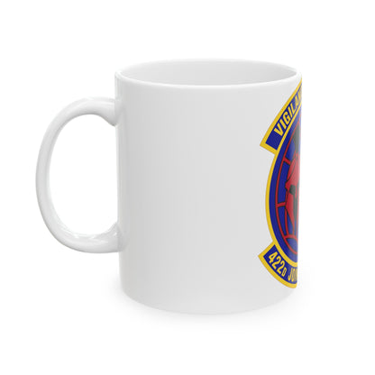 422d Joint Tactics Squadron (U.S. Air Force) White Coffee Mug-The Sticker Space