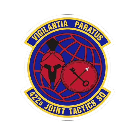 422d Joint Tactics Squadron (U.S. Air Force) STICKER Vinyl Kiss-Cut Decal 2 Inch White - The Sticker Space