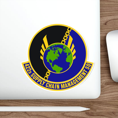 422d Supply Chain Management Squadron (U.S. Air Force) STICKER Vinyl Die-Cut Decal-The Sticker Space