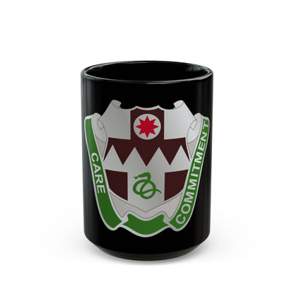 423 Medical Battalion (U.S. Army) Black Coffee Mug-15oz-The Sticker Space