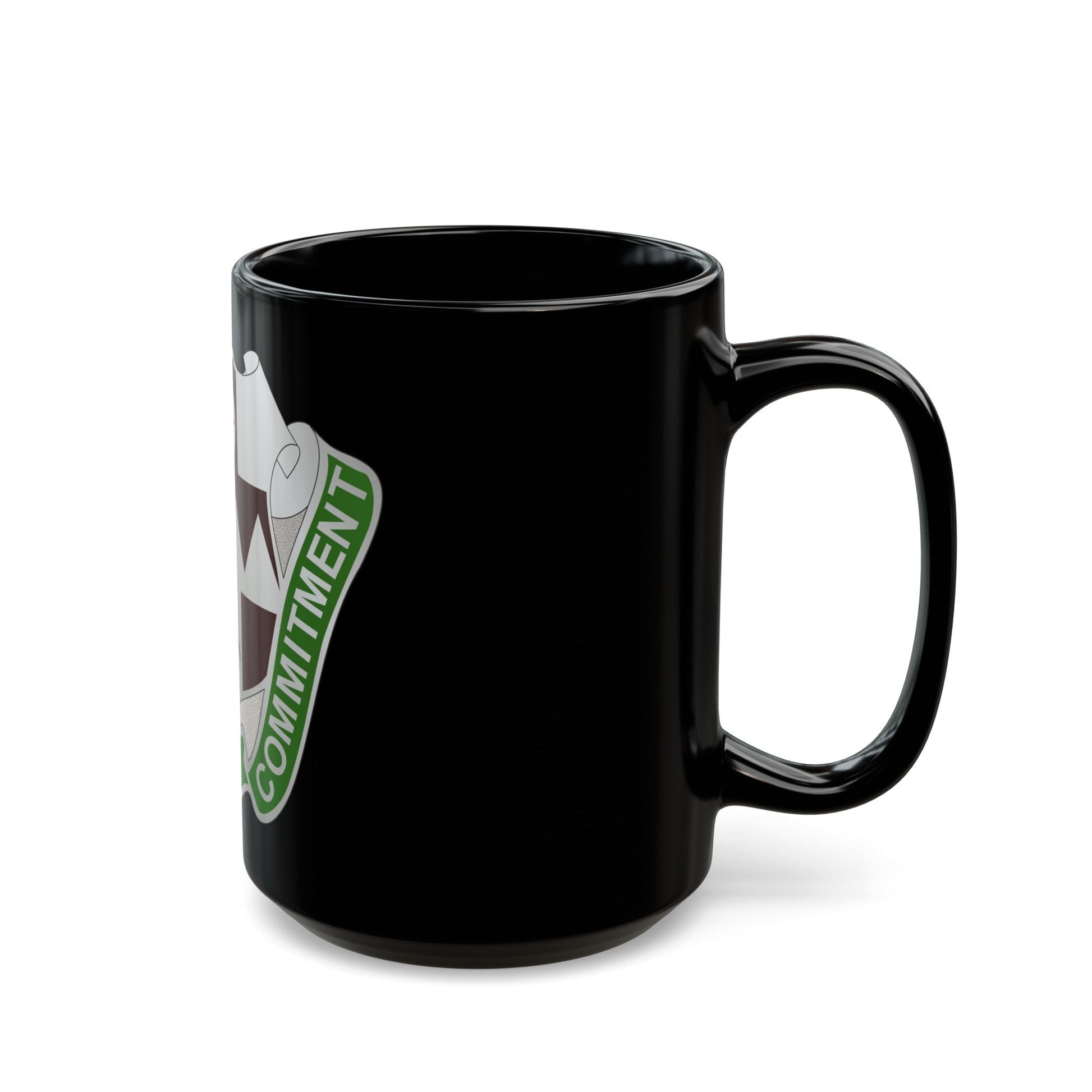 423 Medical Battalion (U.S. Army) Black Coffee Mug-The Sticker Space