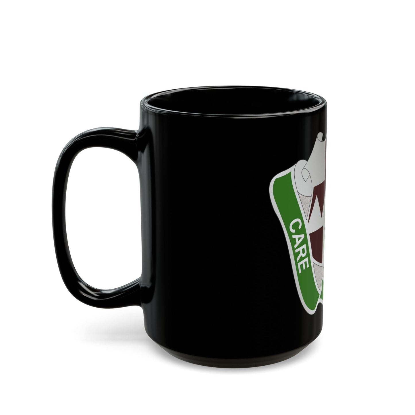 423 Medical Battalion (U.S. Army) Black Coffee Mug-The Sticker Space