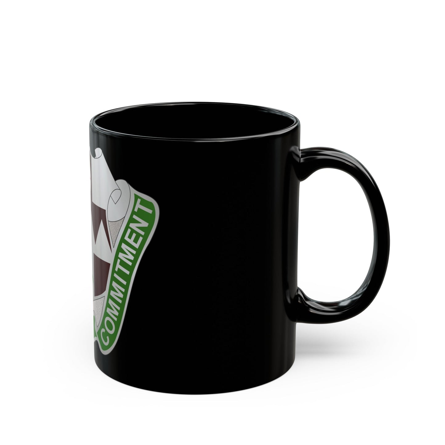 423 Medical Battalion (U.S. Army) Black Coffee Mug-The Sticker Space