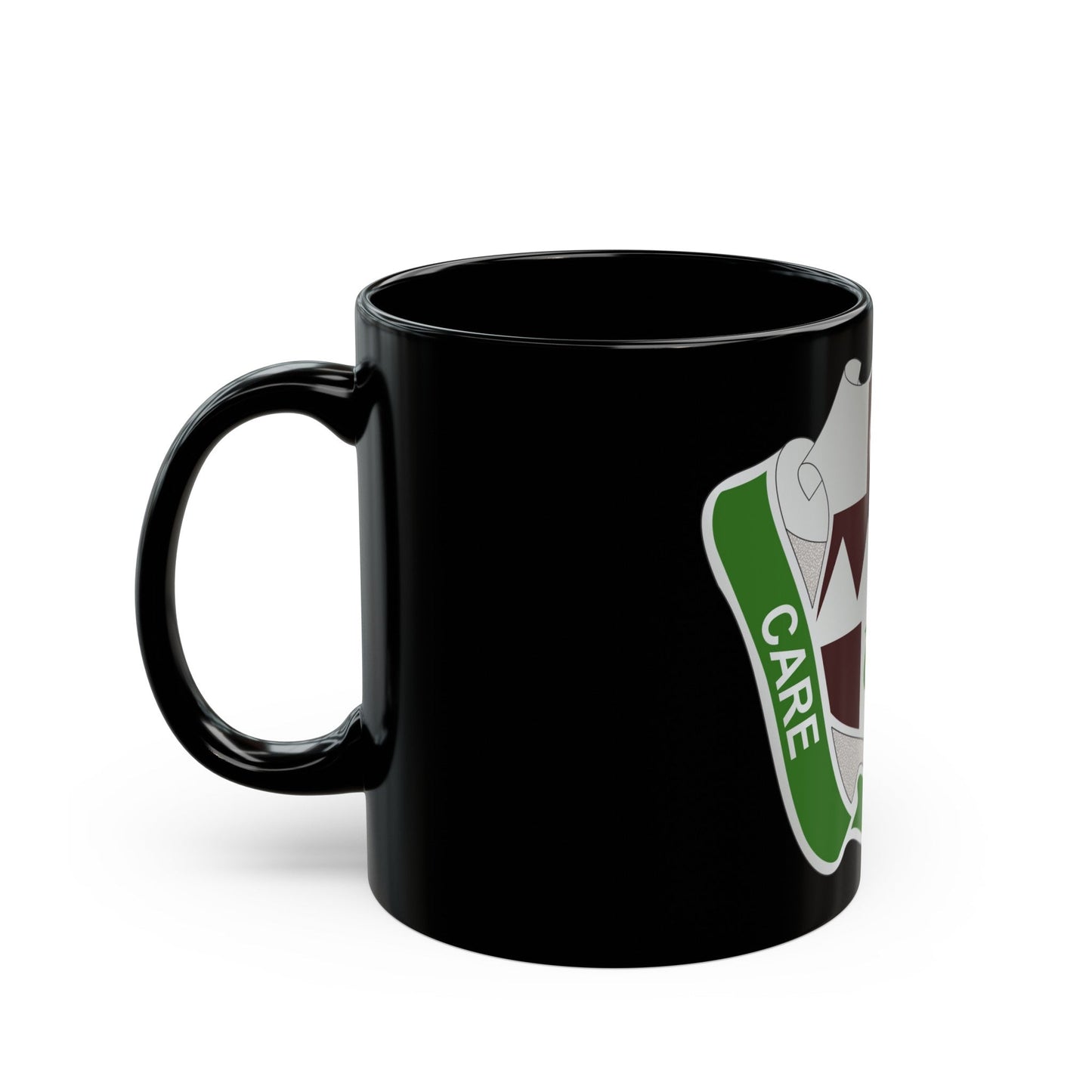 423 Medical Battalion (U.S. Army) Black Coffee Mug-The Sticker Space