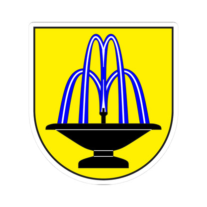 Scuol wappen (Switzerland) (Coat of Arms) STICKER Vinyl Kiss-Cut Decal
