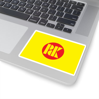 Flag of the KDP (Iraq) STICKER Vinyl Kiss-Cut Decal