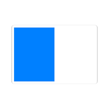 Flag of Ajaccio (France) STICKER Vinyl Kiss-Cut Decal
